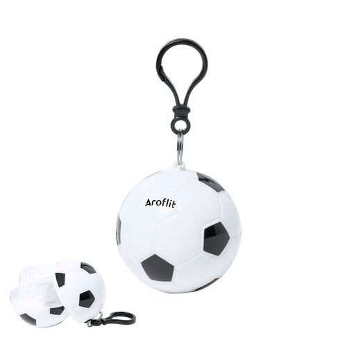 Poncho Schlüsselanhänger mit originellem Fußball-Design - Gol Personalisiert