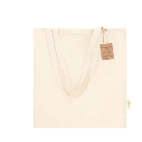 Tasche aus Bio-Baumwolle 140g/m2 und in natürlicher Farbe - Rumel Personalisiert