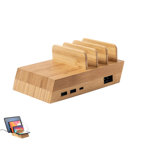 Drahtlose Ladestation, Multi-Gerät und 10W-Ladung, kann bis zu 4 Geräte gleichzeitig aufladen - Lupint Personalisiert