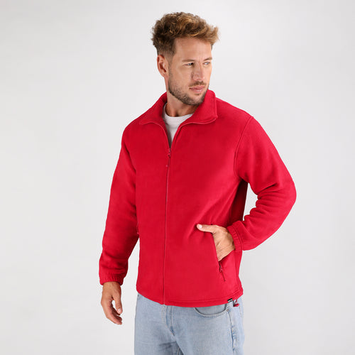 Jacke aus warmem und weichem RPET-Polarfleece 280g/m2 mit Anti-Pilling-Behandlung - Diston Personalisiert