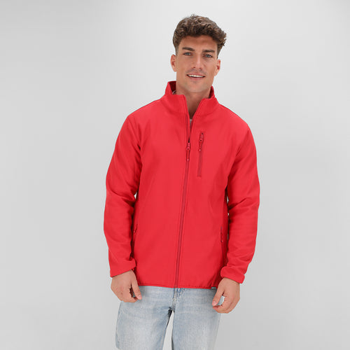 Wasserdichte, winddichte und atmungsaktive Jacke aus einer Kombination von RPET-Materialien, die aus recyceltem Kunststoff hergestellt werden, um die Wiederverwendung von Kunststoffabfällen zu fördern und zur...