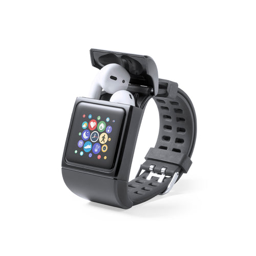 Multigadget-Smartwatch mit im Gehäuse integrierten Kopfhörern - Pinsir Personalisiert