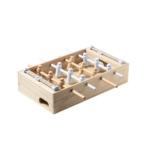 Mini-Fußballtisch, hergestellt aus widerstandsfähigem Holz - Helmmet Personalisiert