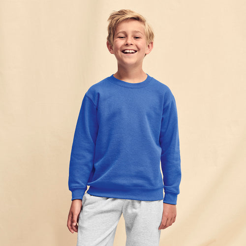Felpe Per Bambini Classic Set-In Sweat Personalizzato - Felpa da bambino Clasic Set-In Sweat di Fruit Of The Loom