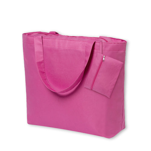 Elegante Tasche mit passendem Kosmetiktäschchen aus strapazierfähigem 600D-Polyester - Revile Personalisiert