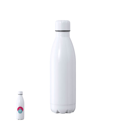 Thermobecher mit einem Fassungsvermögen von 500 ml, aus doppelwandigem Edelstahl und speziell für die Sublimationsbeschriftung entwickelt - Varn Personalisiert