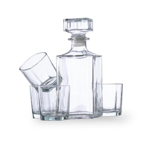 Whiskyset mit schlichtem Design und aus Glas - Rockwel Personalisiert
