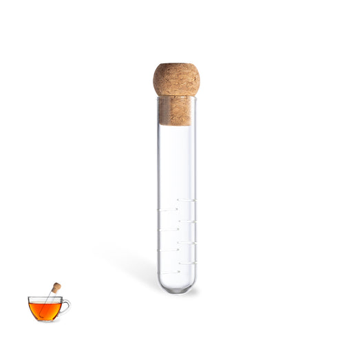 Infusor aus Glas, mit Naturkorkstopfen - Hanay Personalisiert