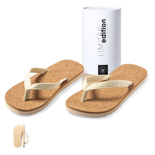 Paar Flip-Flops mit exklusivem Design in limitierter Auflage - Yassir Personalisiert
