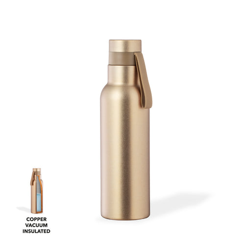 Thermoflasche mit 530 ml Fassungsvermögen, hergestellt aus doppelwandigem Edelstahl - Roach Personalisiert