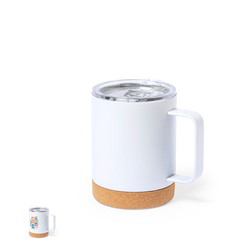 Thermotasse aus doppelwandigem Edelstahl mit 330ml Fassungsvermögen - Wifly Personalisiert