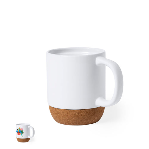 Keramikbecher AA mit 420 ml Fassungsvermögen, speziell für den Sublimationsdruck entwickelt - Roset Personalisiert