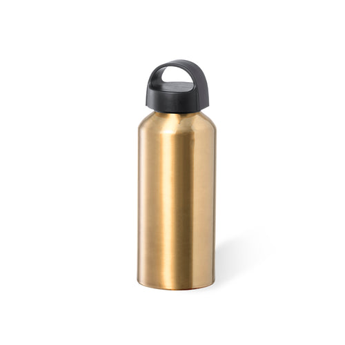 Flasche mit 500 ml Fassungsvermögen, aus Aluminium mit glänzender Oberfläche - Fecher Personalisiert