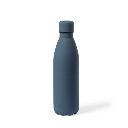 Flasche mit 790 ml Fassungsvermögen, aus rostfreiem Stahl und mit Gummiauflage, speziell für die Laserbeschriftung entwickelt - Jenings Personalisiert
