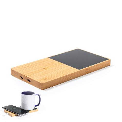 Tassenwärmer mit integriertem 10-W-Wireless-Ladegerät - Nodens Personalisiert