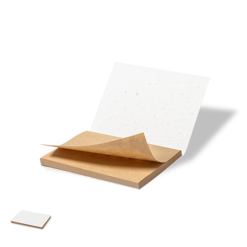Naturlinien-Notizblock, mit Umschlägen aus recyclebarem und abbaubarem Saatgutpapier - Zomek Personalisiert