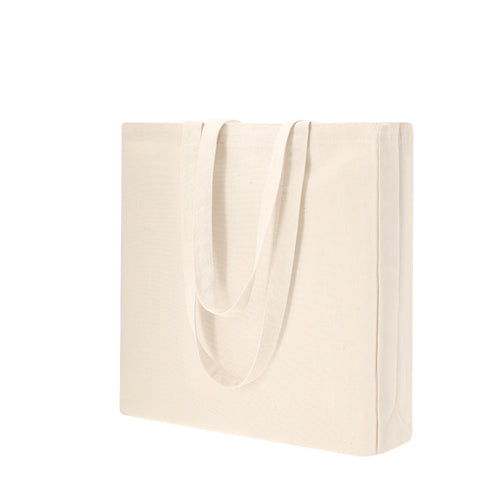 Tasche, hauptsächlich aus Baumwolle gefertigt, mit natürlichem Finish und 220 g/m² - Bidal Personalisiert