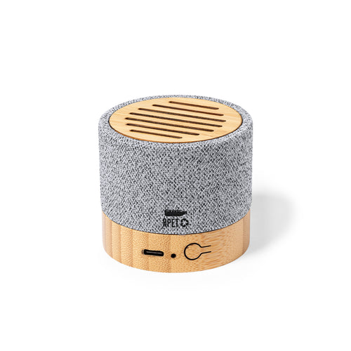 Kompakter Bluetooth®-Lautsprecher im Nature-Line-Design - Blarak Personalisiert
