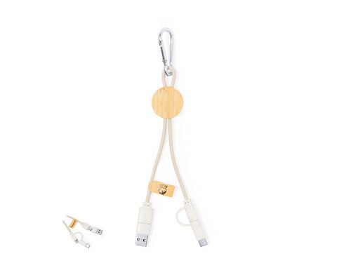 Ladekabel mit Karabinerhaken - Denny Personalisiert