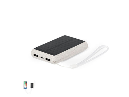 Externer Solar-Zusatzakku aus Weizenfaser - Dawson Personalisiert