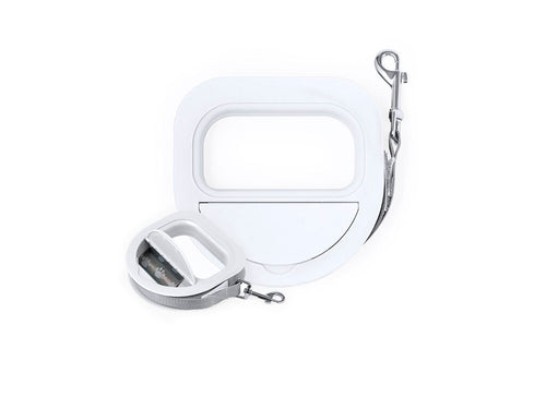 Accessori Da Passeggio Ivare Personalizzato - Guinzaglio da passeggio da 3 metri, realizzato in poliestere resistente, con una robusta scocca in ABS
