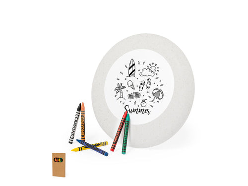 Origineller, anpassbarer Frisbee aus Weizenrohr - Ashen Personalisiert