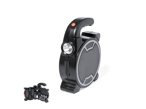 Werkzeugset im ABS-Koffer mit integrierter Taschenlampe und ergonomischem Griff, geliefert mit 4 LEDs, betrieben mit 3 AAA-Batterien (nicht im Lieferumfang enthalten) - Hancuk Personalisiert