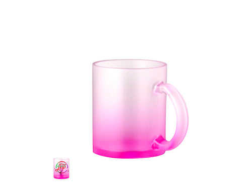 Becher aus mattiertem mit einem Fassungsvermögen von 350 ml - Osaka Personalisiert
