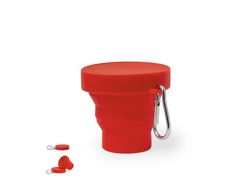 Faltbarer Becher mit einem Fassungsvermögen von 160 ml - Klimt Personalisiert