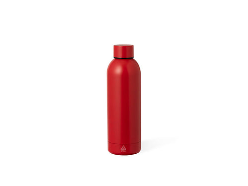 Thermoflasche aus recyceltem Edelstahl mit Doppelwand - Keono Personalisiert