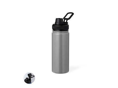 Edelstahl-Thermoflasche mit Doppelwand und 550 ml Fassungsvermögen - Corvac Personalisiert