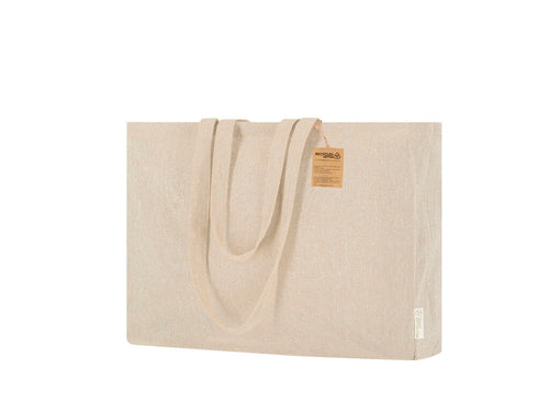 Tasche aus recycelter Baumwolle mit hohem Flächengewicht von 220 g/m² - Bonillo Personalisiert