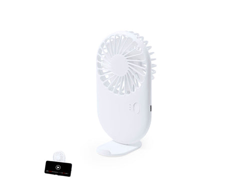 Tragbarer Ventilator aus robustem ABS - Fanger Personalisiert