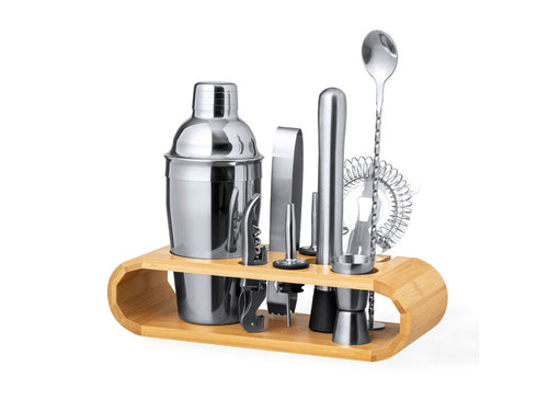Elegantes Cocktailset aus Edelstahl - Hunton Personalisiert