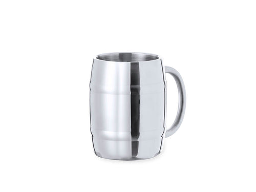 Edelstahlbecher in edlem Metallic-Finish für die anspruchsvollsten Biertrinker - Solara Personalisiert