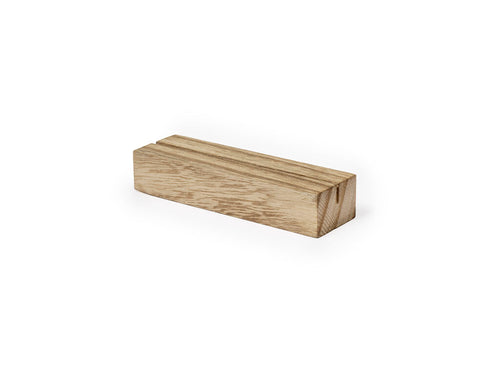 Haltersockel aus Holz - Keil Personalisiert