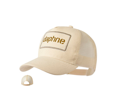 Cappellini Per Adulti Daphne Personalizzato - Cappellino tipo trucker a 5 pannelli realizzato in resistente poliestere RPET