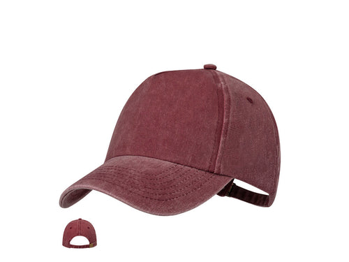Cappellini Per Adulti Zorp Personalizzato - Cappellino a 5 pannelli con finitura effetto lavato