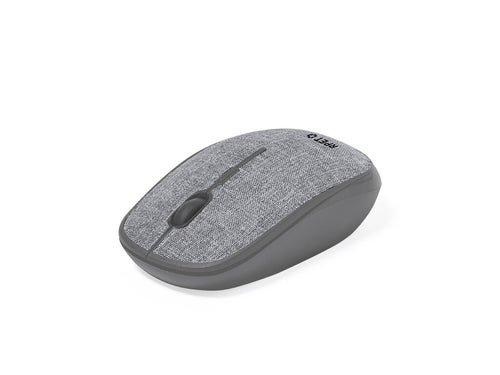 Ergonomisch gestaltete kabellose optische Maus mit RPET-Mauspad - Elington Personalisiert