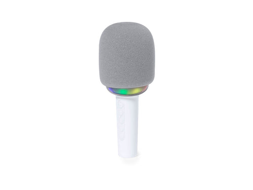 Entdecken Sie die Freiheit der Musik mit dem tragbaren Bluetooth®-Mikrofonlautsprecher aus widerstandsfähigem ABS - Sinfonyx Personalisiert