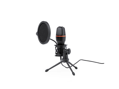 Kondensatormikrofon mit hoher Audioqualität, ideal für Live-Übertragungen, Videotelefonate oder die Aufnahme von Podcasts und viele andere Anwendungen - Densha Personalisiert