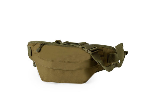 Gürteltasche aus strapazierfähigem 800D-Polyester und sandbraunem Ton - Demuth Personalisiert
