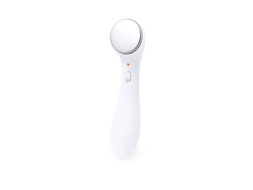 Elektrischer Gesichtsreiniger mit Vibration, der mit seiner flachen Basis eine angenehme Massage bewirkt und dabei hilft, die Poren für eine effektivere Hygienisierung zu öffnen - Lisey Personalisiert