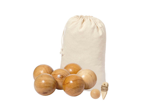 Pétanque-Spiel aus Holz - Delero Personalisiert