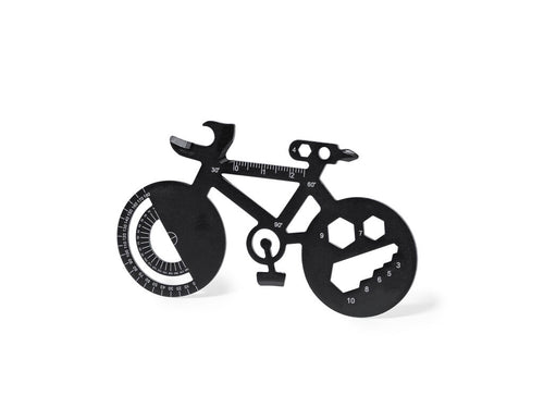 Handliches und nützliches Multifunktionswerkzeug aus Edelstahl in Fahrradform - Balint Personalisiert
