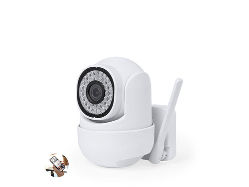 Intelligente HD 360° Sicherheitskamera mit Wandhalterung und Halterung - Grotex Personalisiert