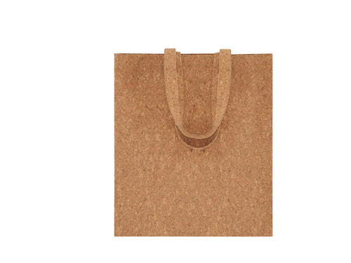 Tasche aus Naturkork, mit verstärkten Korkgriffen von 50 cm Länge - Lyrixon Personalisiert
