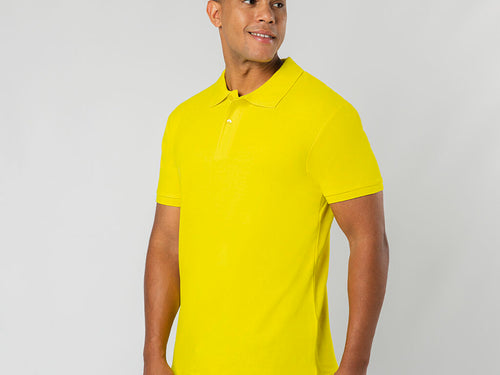 Kurzärmeliges Erwachsenen-Poloshirt aus 100 % ringgesponnener Baumwoll-Piqué (220 g/m²) - Koupan Personalisiert