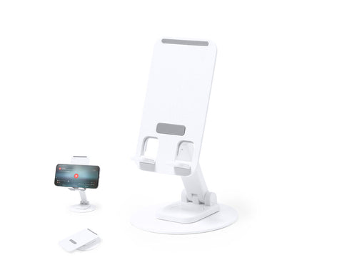 Faltbarer Halter für Smartphone und Tablet, aus strapazierfähigem Aluminium und ABS - Marxel Personalisiert
