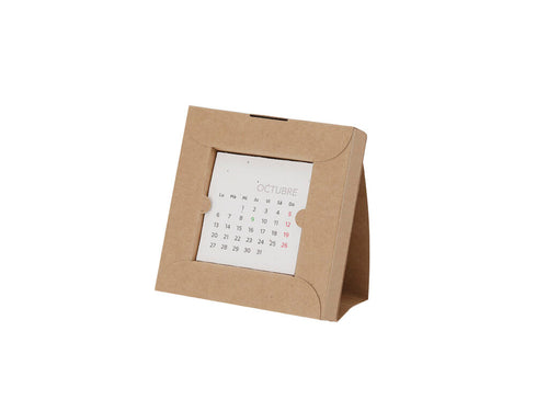 Pflanzbarer Kalender aus Samenpapier - Krily Personalisiert